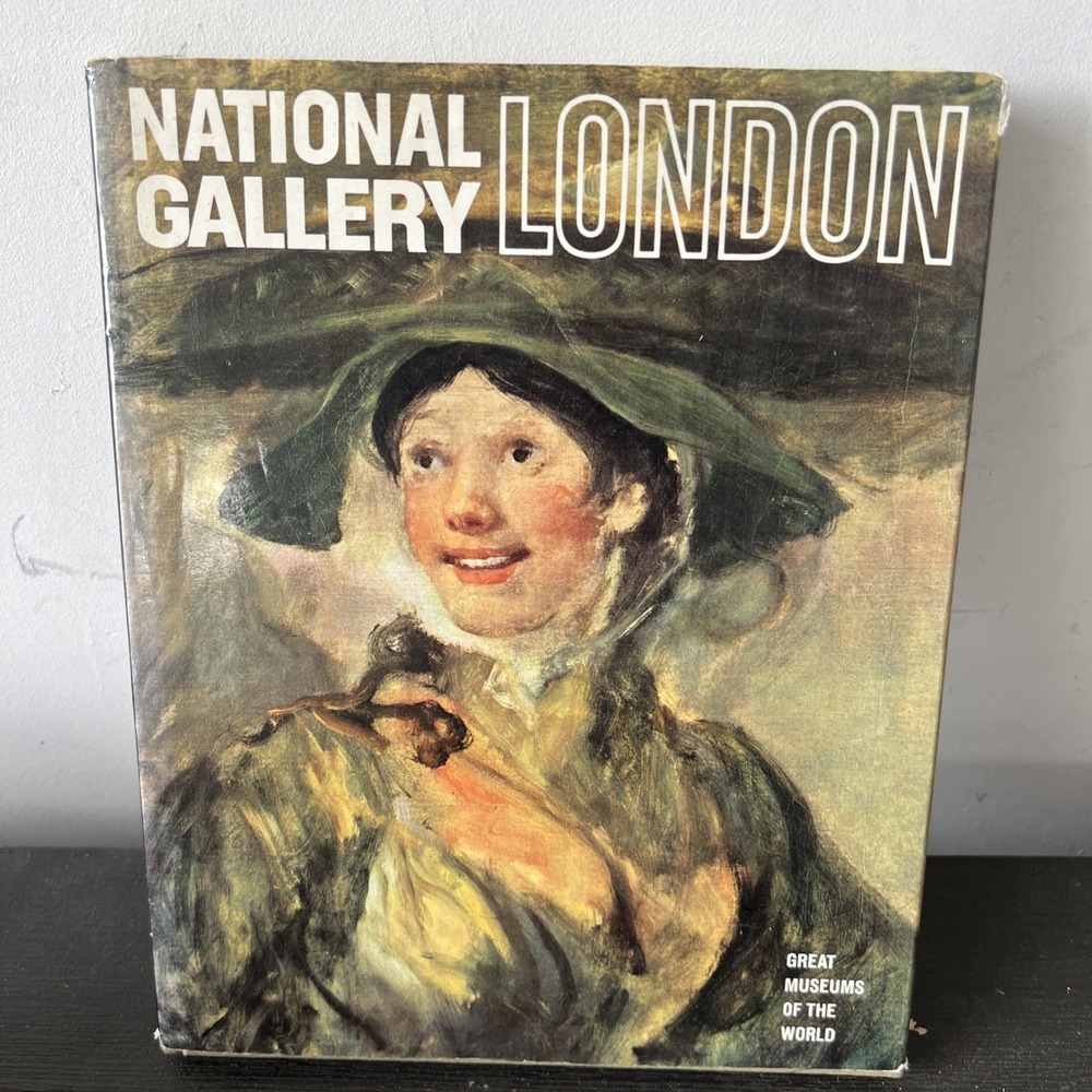 Vtg HC book, Newsweek Great Museums of the World, National Gallery London, 1981